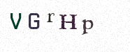 Visual Confirmation Security Code